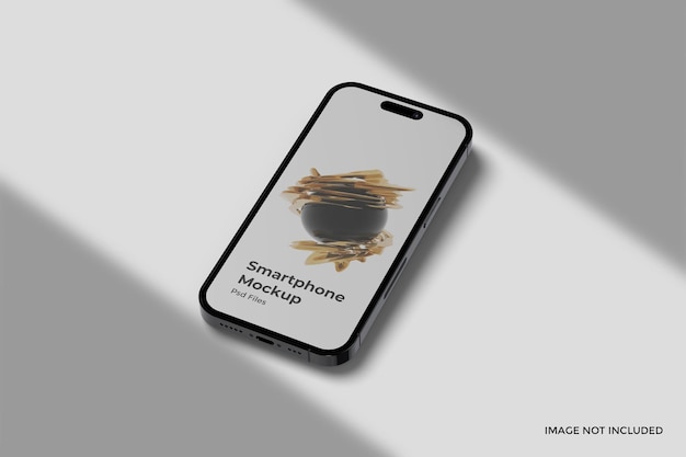 maquete de apresentação de smartphone realista