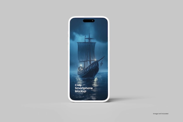 Maquete de argila Smartphone