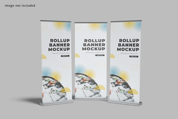 Maquete de Banner de Rollup