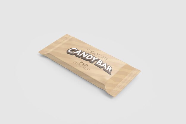 Maquete de barra de chocolate
