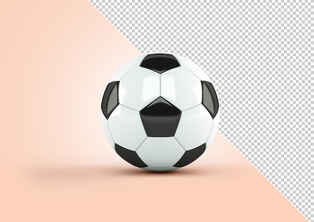 PSD maquete de bola de futebol