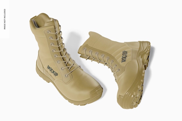 Maquete de Botas Militares, Perspectiva
