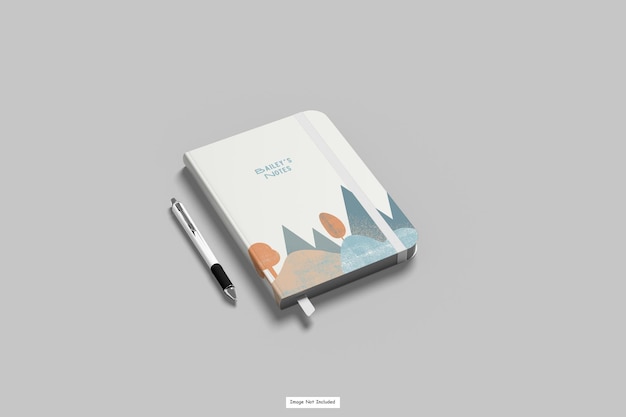 Maquete de caderno