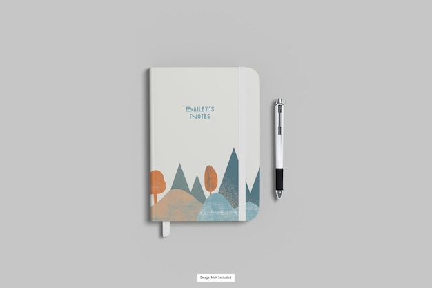 Maquete de caderno