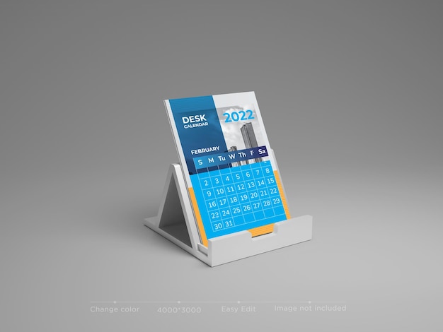 Maquete de calendário
