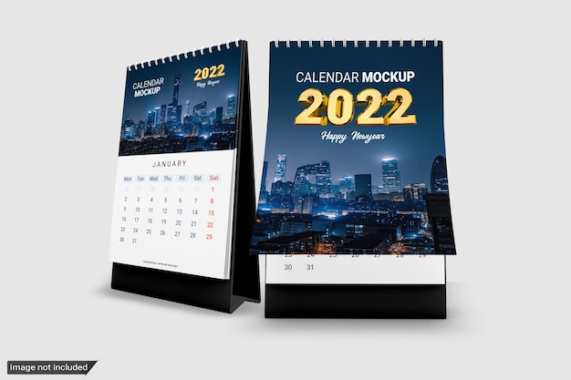 Maquete de calendário