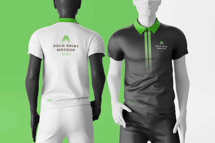 PSD maquete de camisa pólo