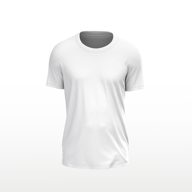 Maquete de camiseta branca masculina