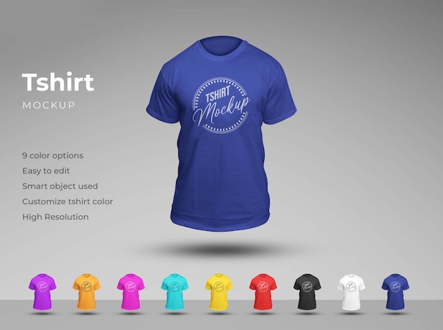 Maquete de camiseta unissex básica. Efeito fantasma manequim