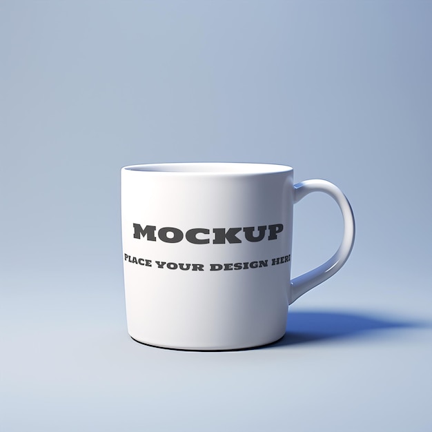 Maquete de caneca de café PSD