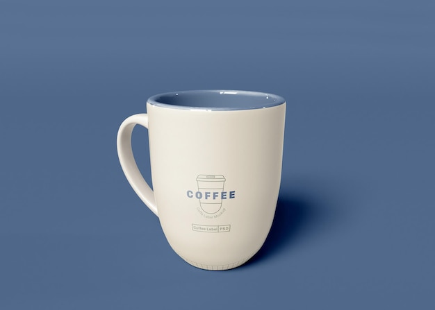 Maquete de caneca de café