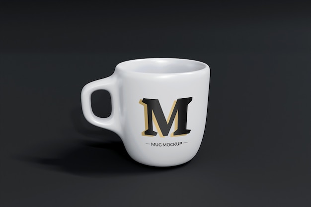 Maquete de caneca isolada