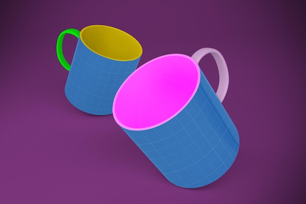 Maquete de caneca