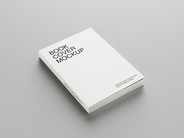 Maquete de capa de livro simples