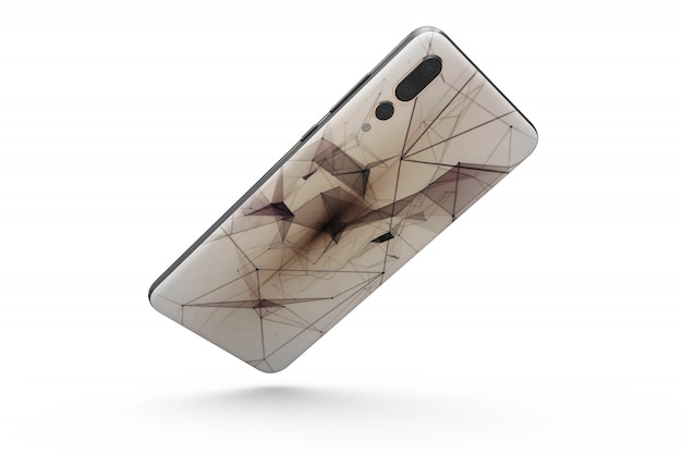 maquete de capa de smartphone