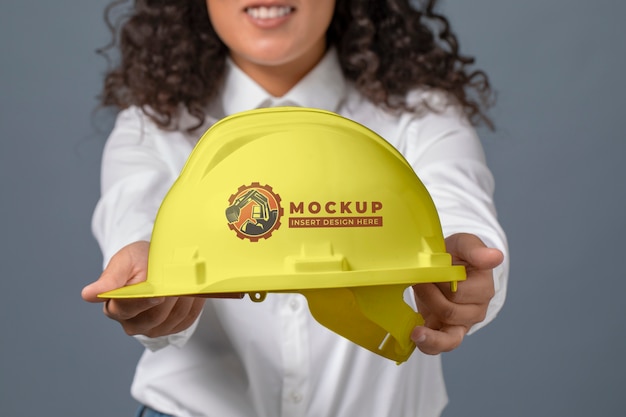maquete de capacete