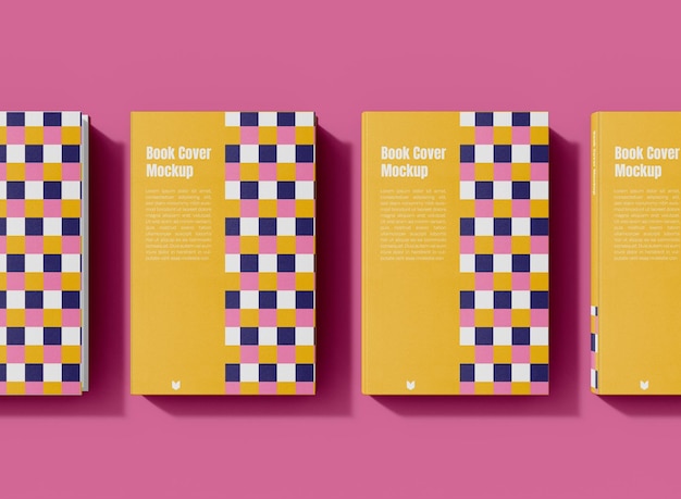 Maquete de capas de livros