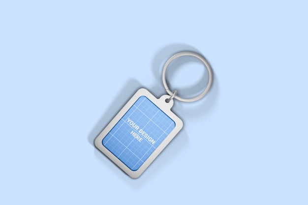 Maquete de chaveiro Chrome
