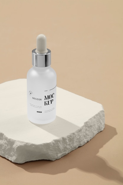 Maquete de embalagem cosmética