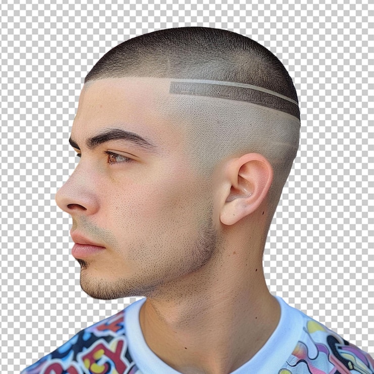 PSD maquete de estilo de cabelo