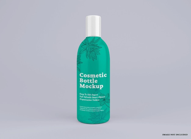 Maquete de frasco cosmético