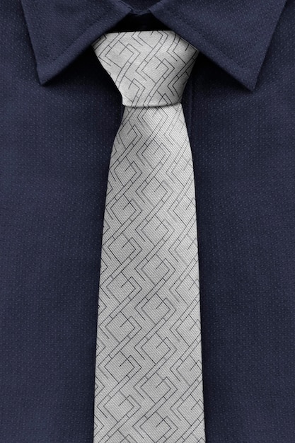 Maquete de gravata masculina psd anúncio de roupas de negócios