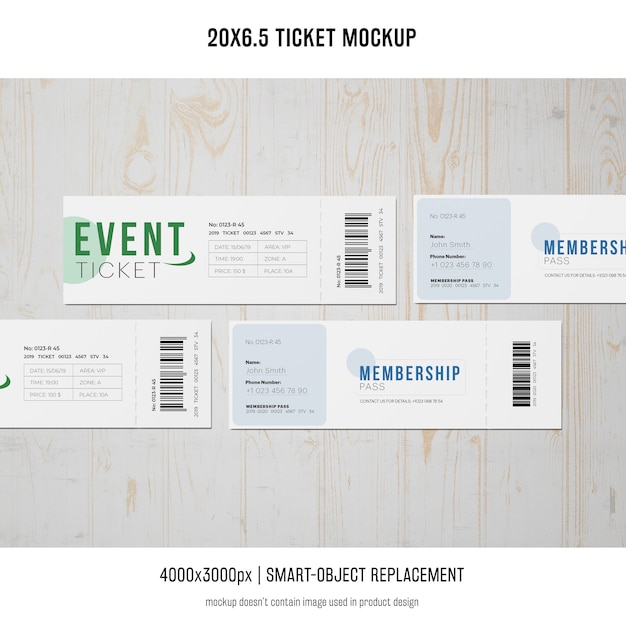 Maquete de ingresso