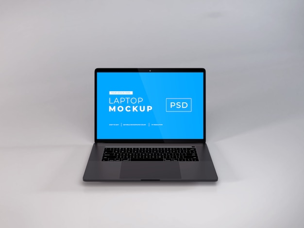 Maquete de laptop realista