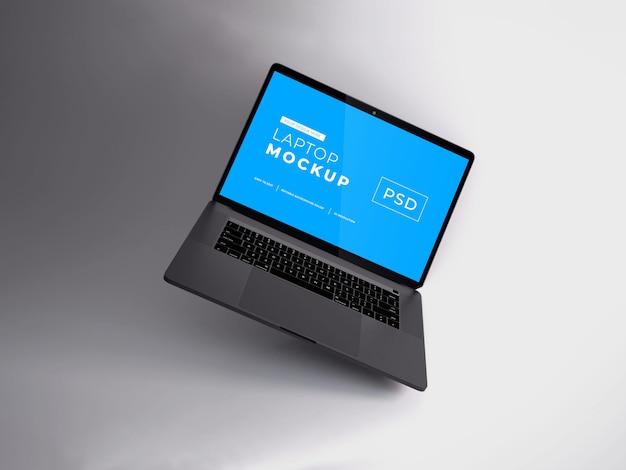 Maquete de laptop realista
