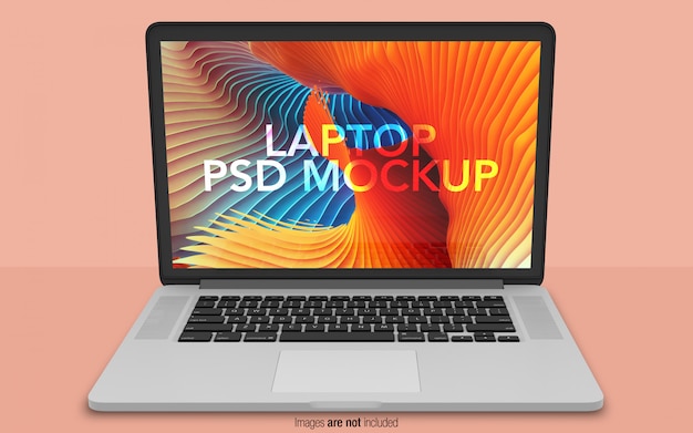 PSD maquete de laptop