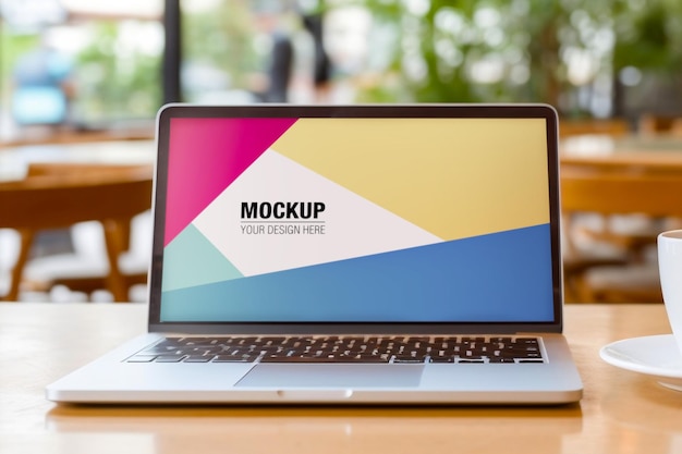 Maquete de laptop
