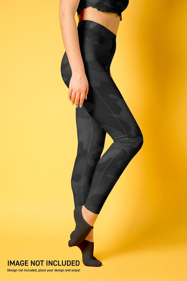 PSD maquete de leggings