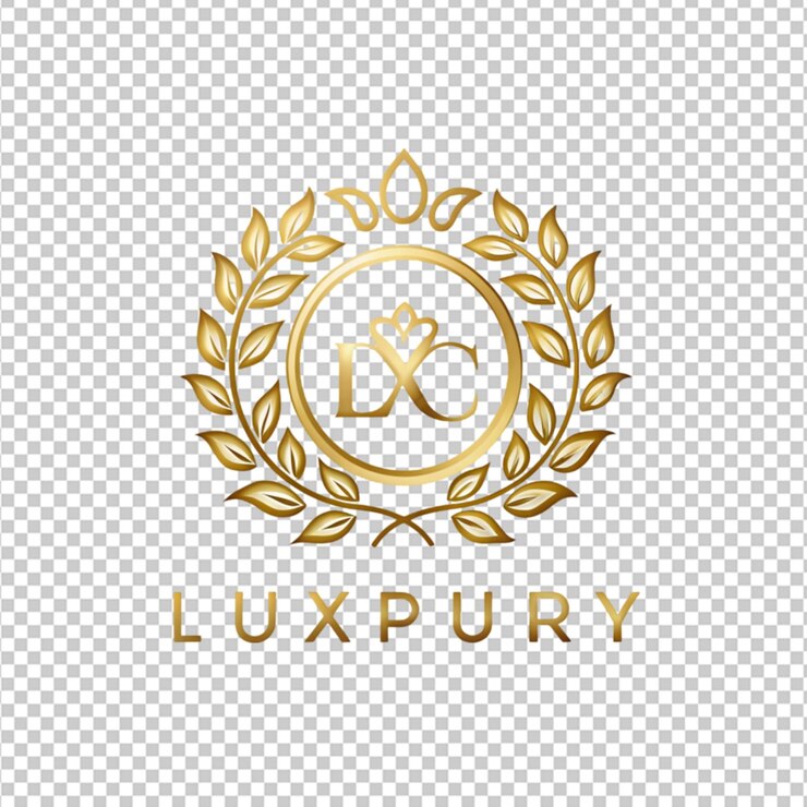PSD maquete de logotipo de luxo