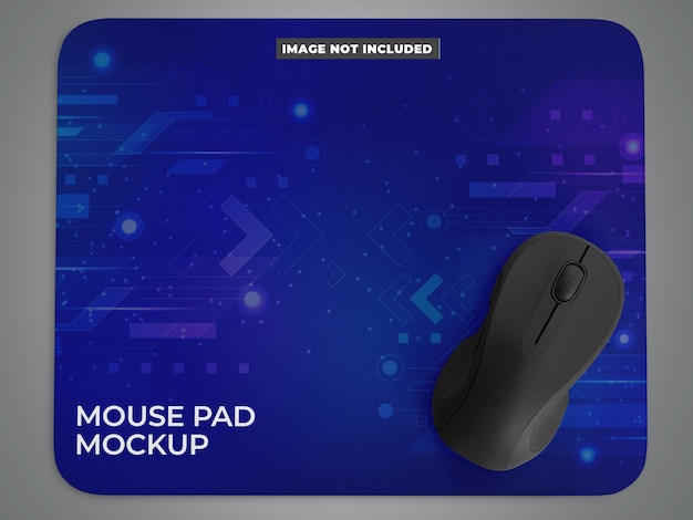 Maquete de mouse pad