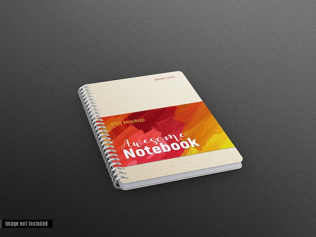 Maquete de notebook