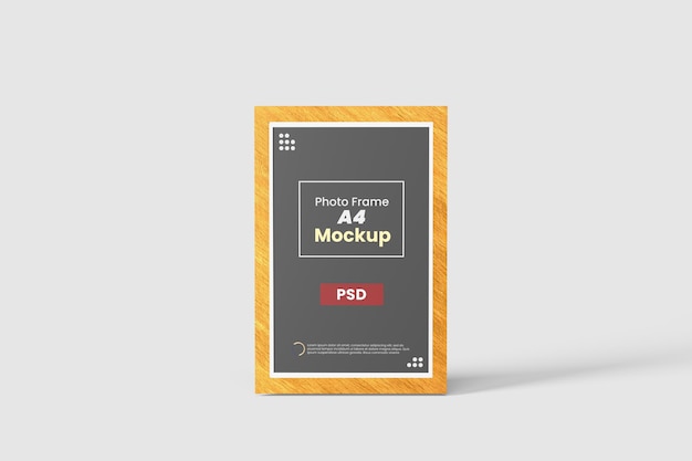 Maquete de quadro mínimo psd