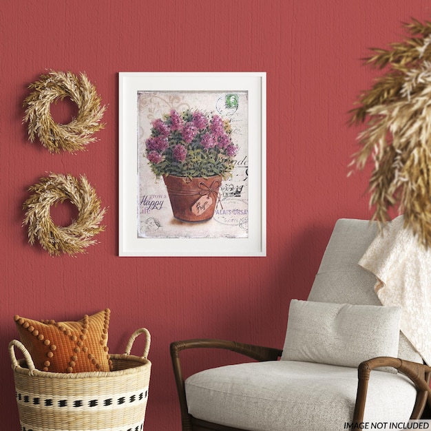 Maquete de quadro