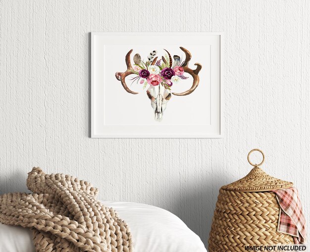 Maquete de quadro