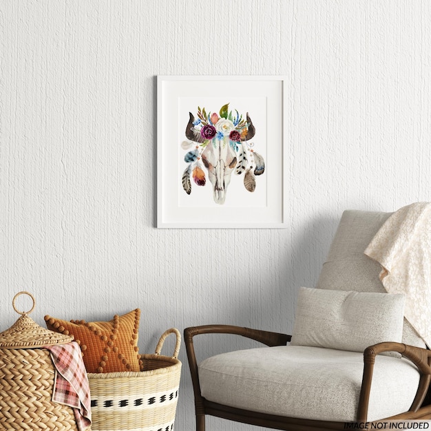 Maquete de quadro
