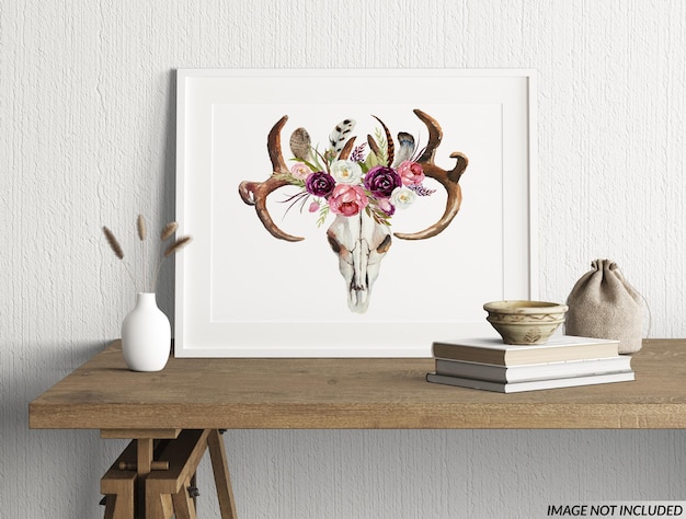 Maquete de quadro