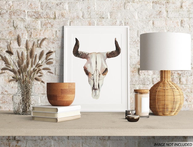 Maquete de quadro