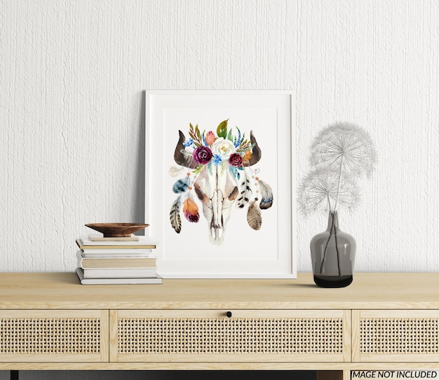 Maquete de quadro