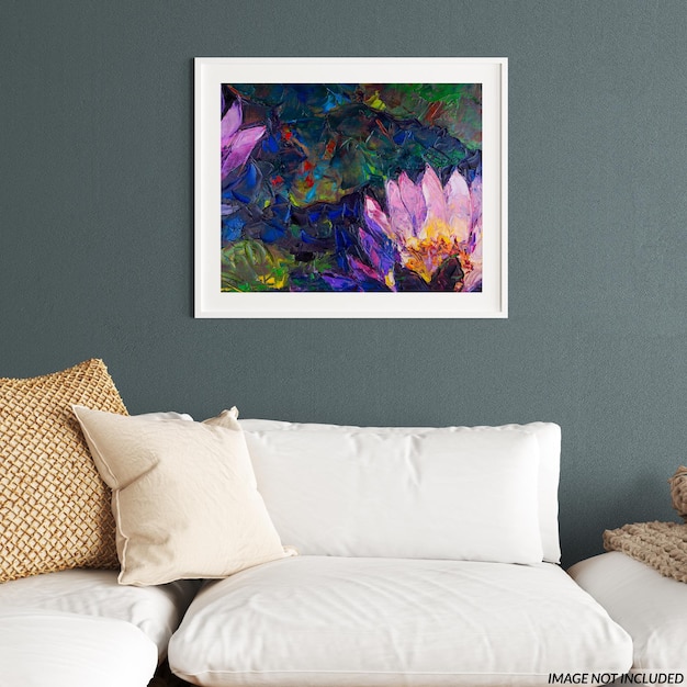 Maquete de quadro