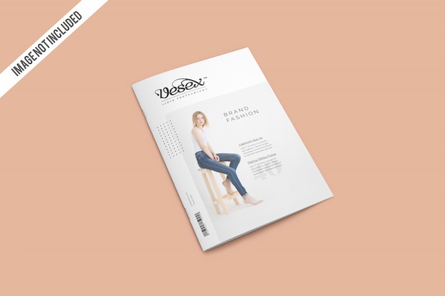 Maquete de revista de capa