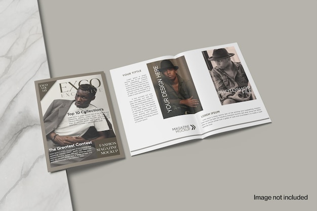 Maquete de Revista Premium
