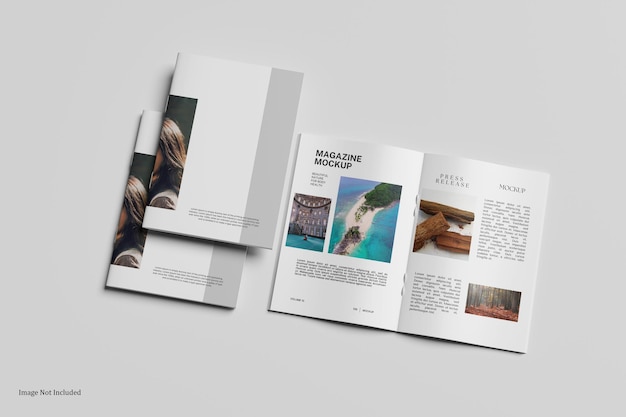 Maquete de revista