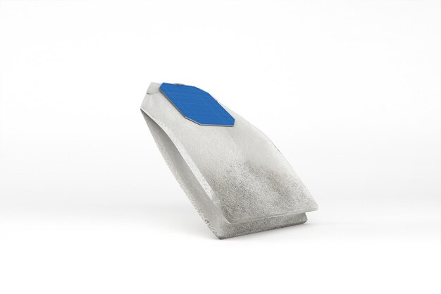 Maquete de rótulo de chá