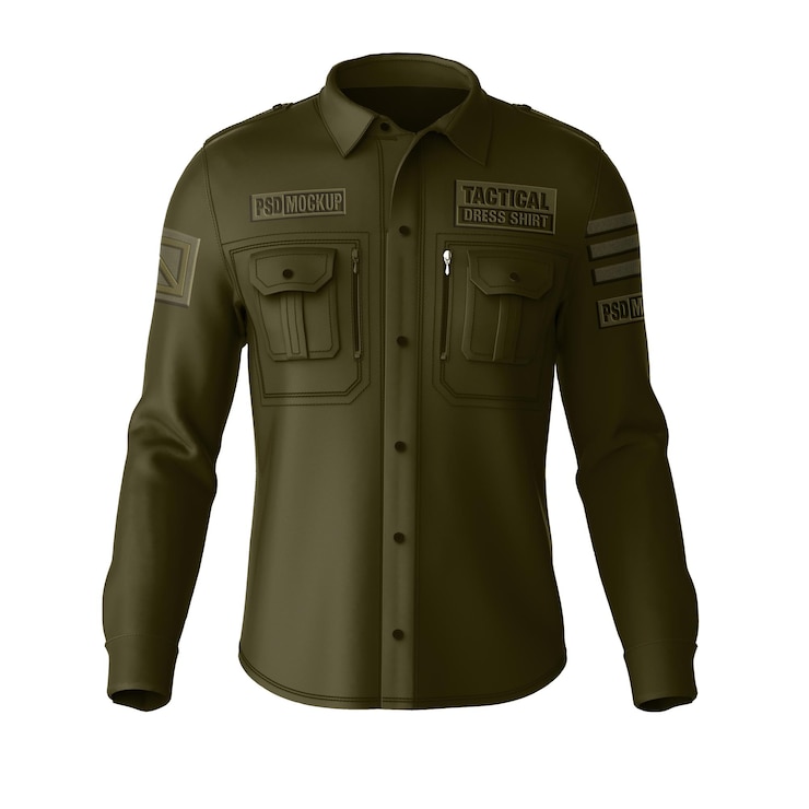 PSD maquete de roupa de trabalho