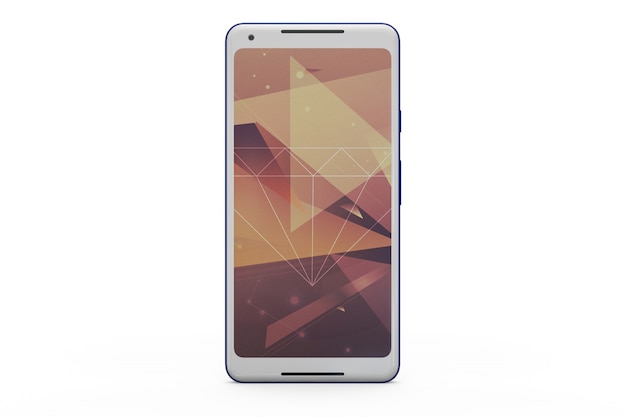 Maquete de smartphone criativo