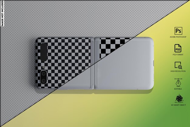 Maquete de smartphone dobrável Z Flip vol 2